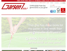 Tablet Screenshot of garsengolf.com