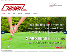 Tablet Screenshot of garsengolf.info